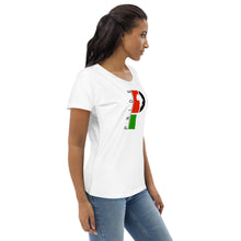 Load image into Gallery viewer, Pride Women&#39;s fitted eco tee
